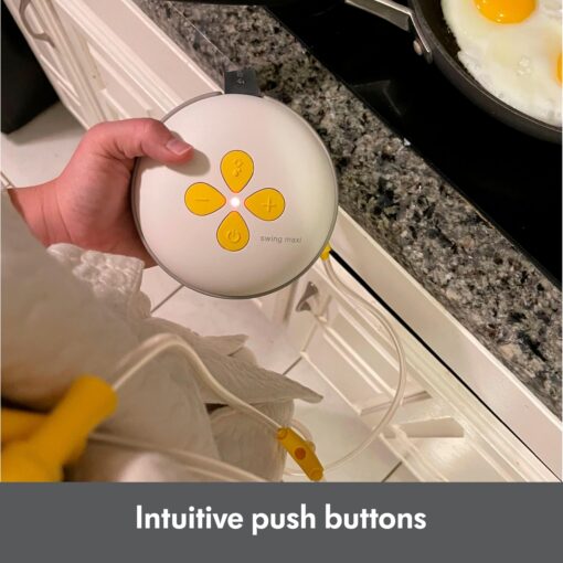 Medela Swing Maxi Hands-Free Breast Pump | Easy, Intuitive, Ideal for On The Go Double Electric Hands Free Breast Pump - Image 5