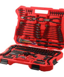 STARWORK TRUE MECHANIC 305-Piece Mechanics Tool Set, 120T, 2-IN-1 Reversible Ratcheting Wrench, Professional Metric Set