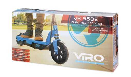 VIRO Rides VR 550E Rechargeable Electric Scooter With Lights - Ride On UL 2272 Certified, Multicolor - Image 3