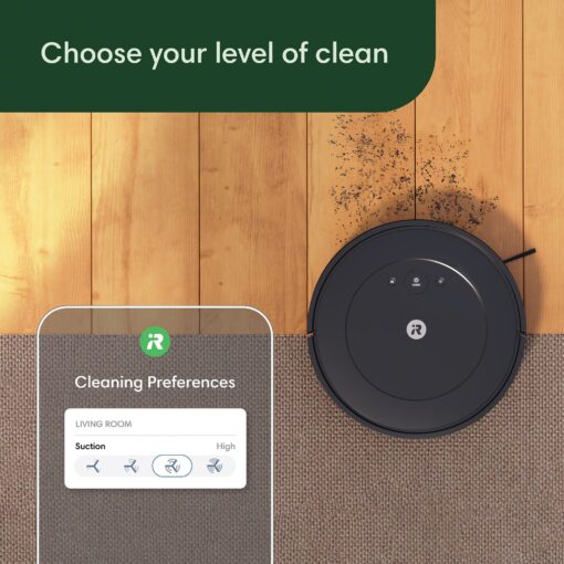 iRobot Roomba Vacuum 2 Essential Robot with AutoEmpty Dock, 3 Suction Levels, Latest Floor Tracking Sensors, and Compact Design (Black) - Image 4