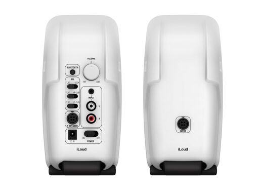 IK Multimedia iLoud Micro Monitor White 50 watt Portable Wireless Bluetooth Studio Reference Monitors, Dual Speakers for Music Production, Mixing, Mastering, Composing, producing and DJs - Image 8
