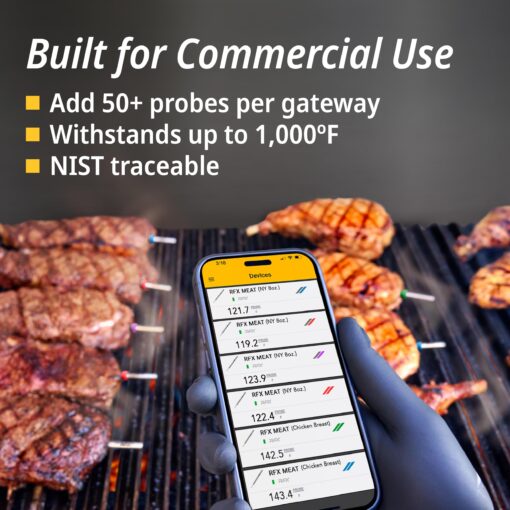 ThermoWorks RFX — The Ultimate Wireless Meat Thermometer - 2-Probe Kit - Image 7