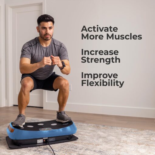 Lifepro Rumblex 4D Vibration Plate Exercise Machine with Triple Motor Oscillation, Linear, and Pulsation – Advanced 4D Vibration Technology for Whole Body Fitness, Weight Loss and Recovery at Home - Image 7