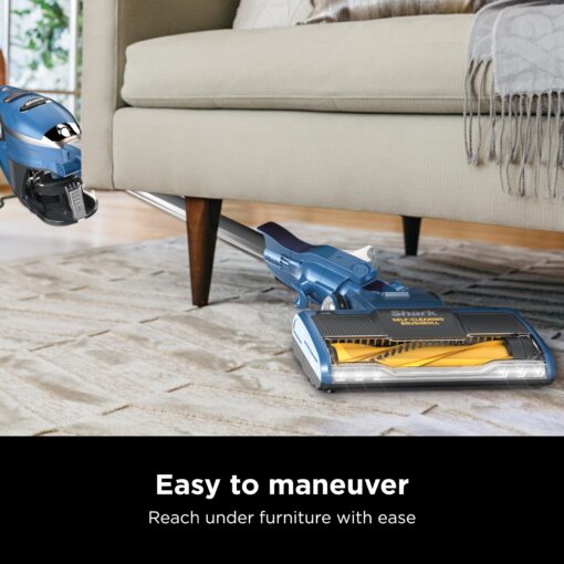 Shark HV343AMZ Rocket Corded Stick Vacuum with Self-Cleaning Brushroll, Lightweight & Maneuverable, Perfect for Pet Hair Pickup, Converts to a Hand Vacuum, Crevice Upholstery Tools, Blue/Silver - Image 6