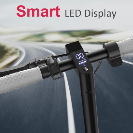 VOLPAM Electric Scooter, 350W/500W Motor, Max 21-28 Miles Range, 19/21 Mph Top Speed, 8.5''/10'' Tires, Dual Braking, Kick Scooter, 2 Wheels and Height Handlebars (10.5Ah-23Miles-350W) - Image 5