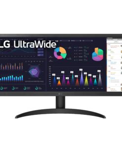 LG UltraWide FHD 26-Inch Computer Monitor 26WQ500-B, IPS with HDR 10 Compatibility and AMD FreeSync, Black