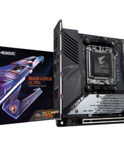 GIGABYTE B650I AORUS Ultra Mini-ITX AM5 Motherboard with DDR5, PCIe 5.0, Wi-Fi 6E, 5-Year Warranty