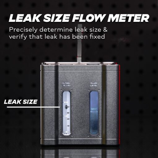 AutoLine Pro Automotive Ventus Smoke Machine Leak Tester EVAP Vacuum - World's #1 Self-Powered Li-Ion Battery Unit - OEM Odorless Fulid Lasts 500 Tests - Built-in Air Compressor - Cone Cap Plugs - Image 4