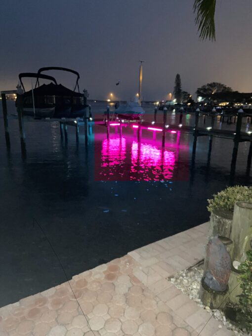 Green Blob Outdoors Multi-Color Pimp My Dock LED Lights DIY Premium 15,000 Lumen LED Under Dock Lighting Kit SMD5630 IP68 Completely Waterproof (Neon Multi-Color 25ft) - Image 4