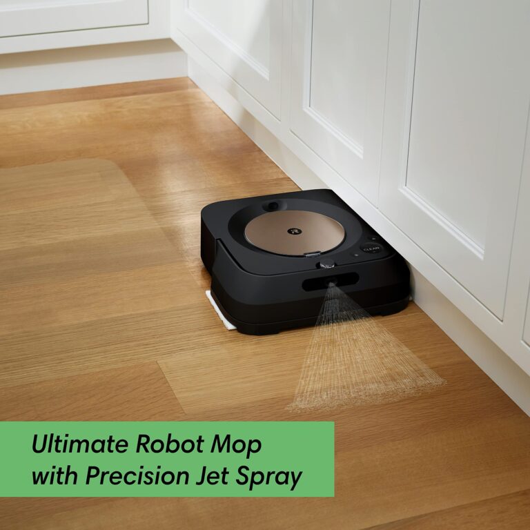 iRobot Braava Jet m6 (6012) Ultimate Robot Mop- Wi-Fi Connected, Precision Jet Spray, Smart Mapping, Works with Alexa, Ideal for Multiple Rooms, Recharges and Resumes, Black - Image 14