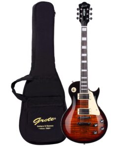 GROTE Guitar Solid Body Electric Guitar with Gigbag LPYS-006 (TS)