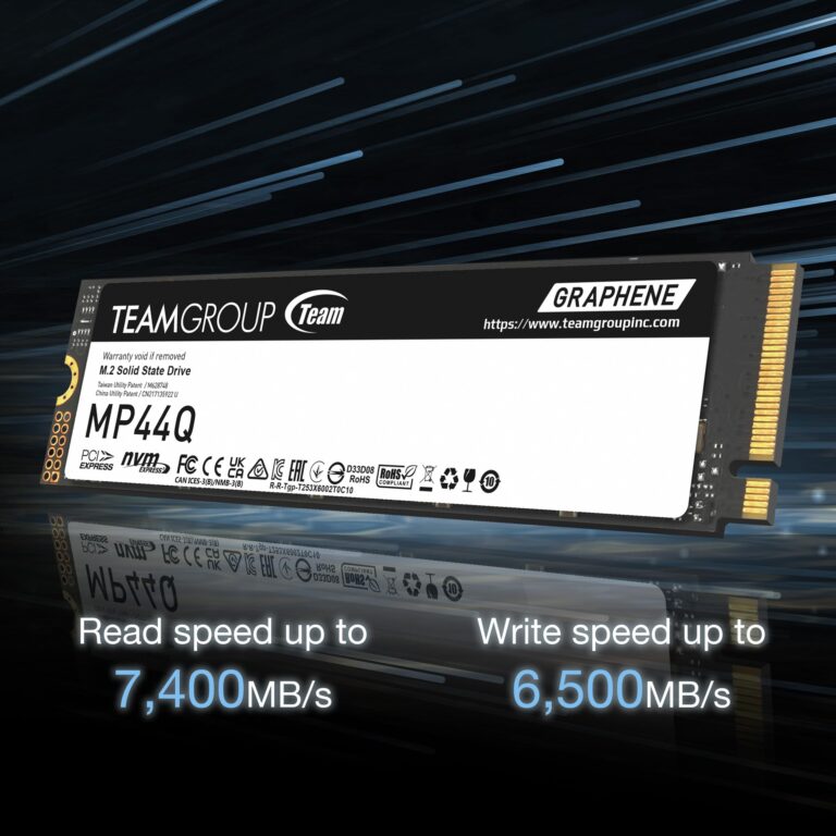 TEAMGROUP MP44Q 4TB SLC Cache Gen 4x4 M.2 2280 PCIe 4.0 w/NVMe Laptop & Desktop & NUC & NAS SSD Read/Write Speed up to 7400/6500MB/s TM8FFD004T0C101 - Image 5