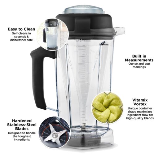 Vitamix Container, 64 oz. -60865, 64 Ounce, Clear - Image 5