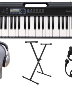 Casio CT-S300 61-Key Premium Keyboard Pack with Stand, Headphones & Power Supply (CAS CTS300 PPK)