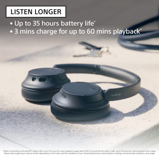 Sony WH-CH720N Noise Canceling Wireless Headphones Bluetooth Over The Ear Headset with Microphone, Pink - Image 10