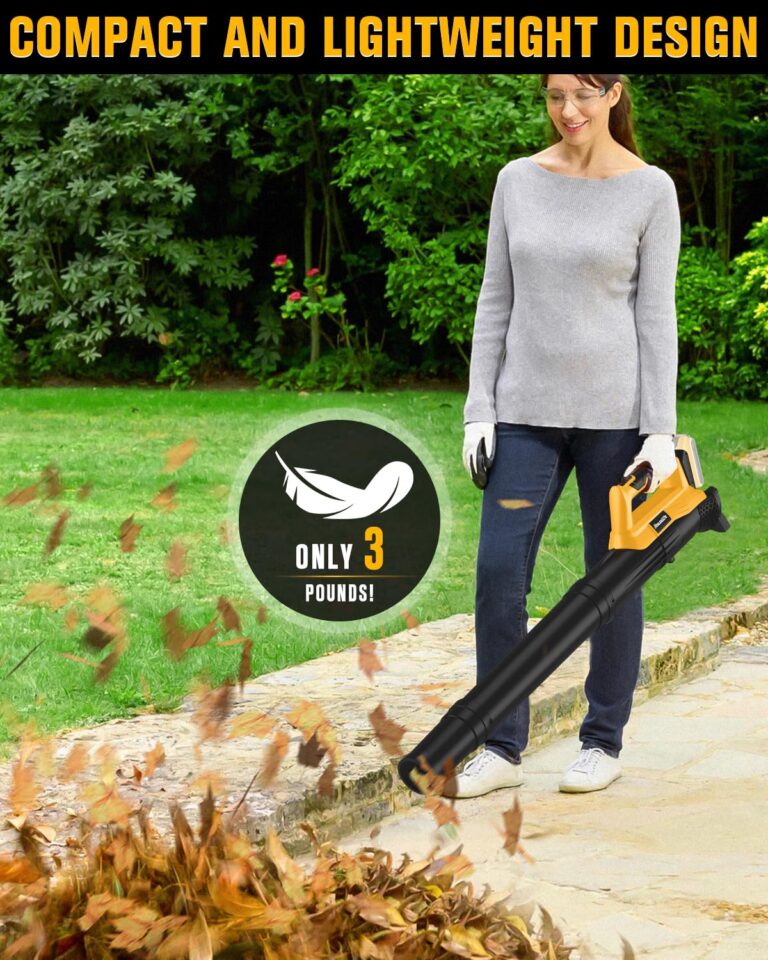 Cordless Hedge Trimmer+String Trimmer+Leaf Blower Combo Compatible with Dewalt 20v Max Battery(Tool Only), Cordless Weed Wacker & Shrub/Bush Trimmer & Electric Leaf Blowers for Lawn Care, Garden, Yard - Image 3