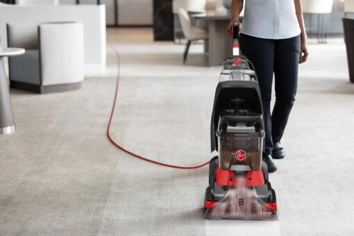Hoover Commercial PowerScrub XL Spot Extractor, Carpet Cleaner Machine, Upright Shampooer, Commercial Grade Stain Remover, Powerful Deep Cleaner with Heated Drying, CH68000V, Black - Image 7
