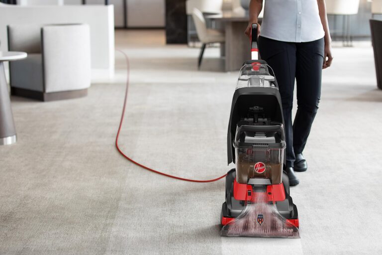 Hoover Commercial PowerScrub XL Spot Extractor, Carpet Cleaner Machine, Upright Shampooer, Commercial Grade Stain Remover, Powerful Deep Cleaner with Heated Drying, CH68000V, Black - Image 7