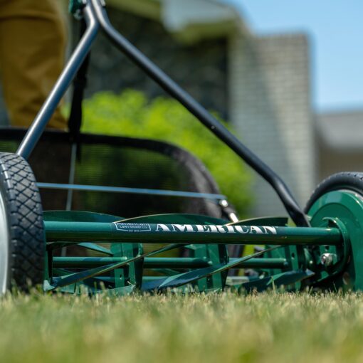 American Lawn Mower 16-inch 7-Blade Push Reel Mower + Sharpening Kit - Image 5