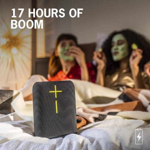Ultimate Ears EPICBOOM, Portable Wireless Bluetooth Speaker, Big Bass and Immersive, 360-Degree Sound, Adaptive EQ, IP67 Waterproof, Floatable, 17 Hour Battery, 180 ft Range, USB C - Charcoal Black - Image 6