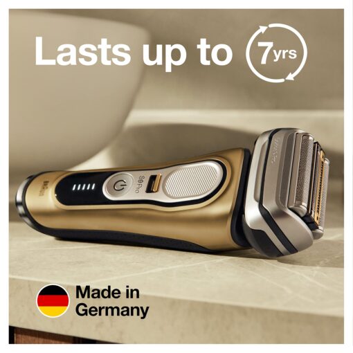 Braun Series 9 Pro 9419s Electric Shaver for Men, Wet & Dry Shave, Shaving Kit with 4+1 Head with ProLift Trimmer - Image 3