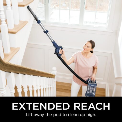 Shark Navigator Lift-Away ADV Upright Vacuum with HEPA Filter, Powerful Pet Hair Pickup, Advanced Swivel Steering, Lightweight Versatility, for Carpets & Hard Floors, Blue Jean, LA301 - Image 6