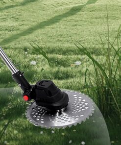 FresQa Brushless Lithium Electric Lawn Mower Multifunctional Handheld Home Lawn Mower high-Power Lawn Mower,Battery 2