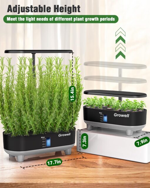 Growell 16 Pods & 12 Pods Hydroponics Growing System Kit - Image 4