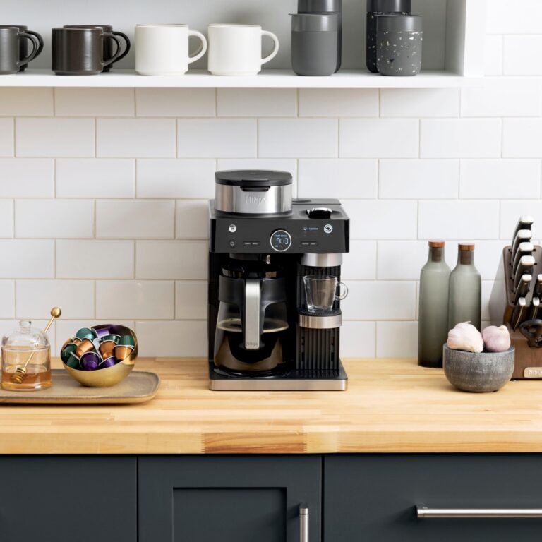 Ninja CFN602 Espresso & Coffee Barista System with Ristretto Function, Single-Serve Coffee, Compatible with Nespresso Capsule, 12-Cup Carafe, Built-in Frother, Cappuccino & Latte Maker (Renewed) - Image 3