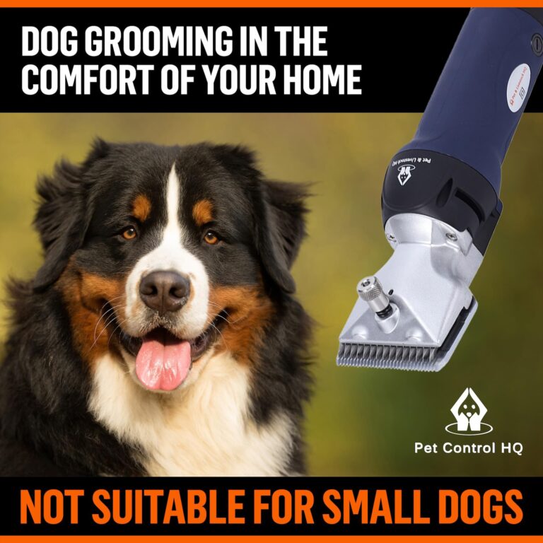Professional Dog Grooming Clippers for Thick Coats - Shears Heavy Duty Hair Cutting Kit - Large Dog Shaver Set - Pet Trimmer for XL Large Dogs, Horses, Livestock - Image 3