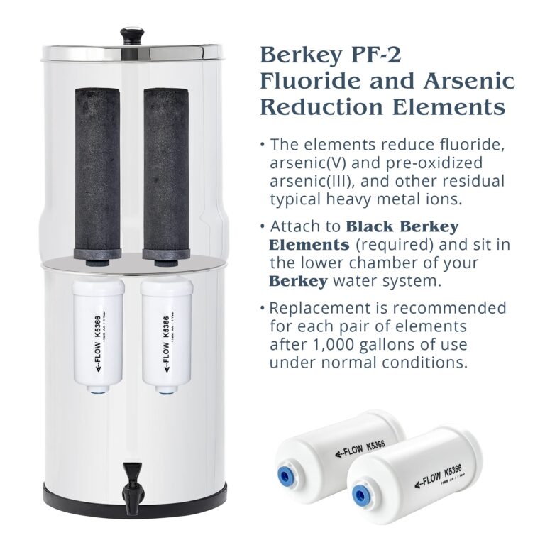 Berkey Authentic Berkey PF-2 Fluoride and Arsenic Reduction Elements (Set of 4 Elements - Image 2