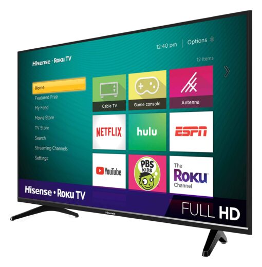Hisense 43-Inch Class H4 Series LED Roku Smart TV with Alexa Compatibility (43H4F, 2020 Model) - Image 6