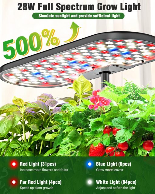 Growell 16 Pods & 12 Pods Hydroponics Growing System Kit - Image 7