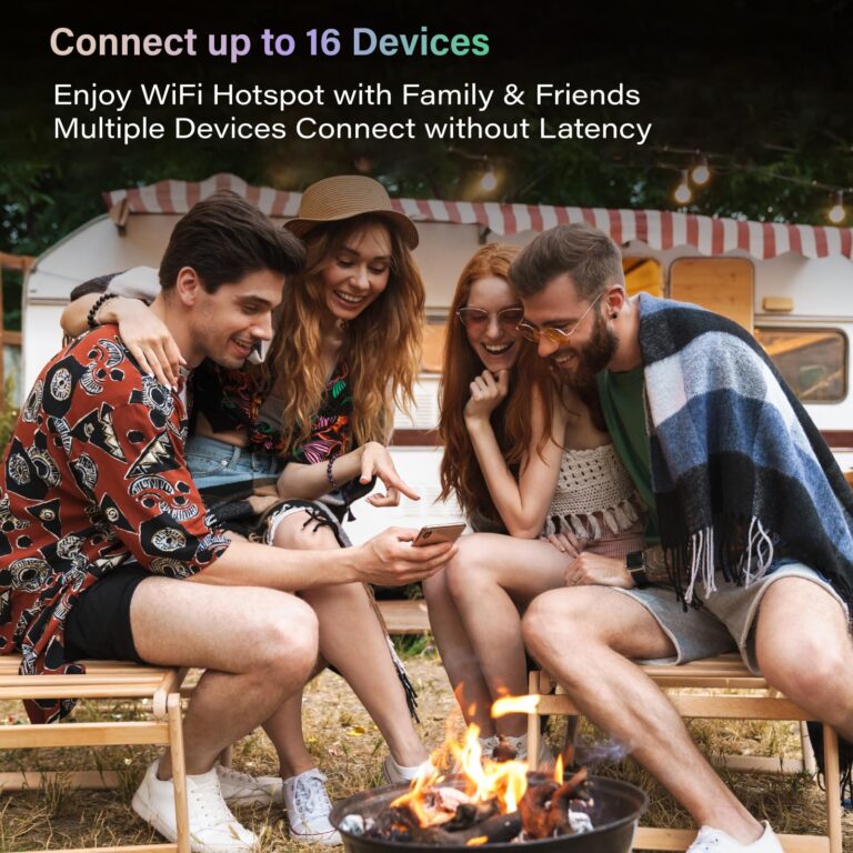 GlocalMe Numen Air 5G Mobile Hotspot, Portable WiFi Hotspot for Travel in 200+ Countries, Ultra High Speed Hotspot Device with Global 1.1GB Data, No SIM Card Required, 16 Connected Devices - Image 6