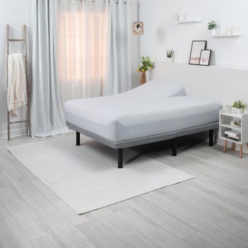 Bedgear Split Head Cal King Dri-Tec Waterproof Mattress Protector - Adjustable Base Compatible -Washable, and Breathable Pad – Fitted with Stretchable Deep Pockets – Fits 18” Mattress - White - Image 7