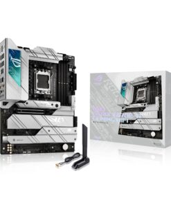 ASUS ROG Strix X670E-A Gaming WiFi 6E Socket AM5 (LGA 1718) Ryzen 7000 Gaming Motherboard(16+2 Power Stages,PCIe® 5.0, DDR5,4xM.2 Slots,USB 3.2 Gen 2x2, WiFi 6E, AI Cooling II)