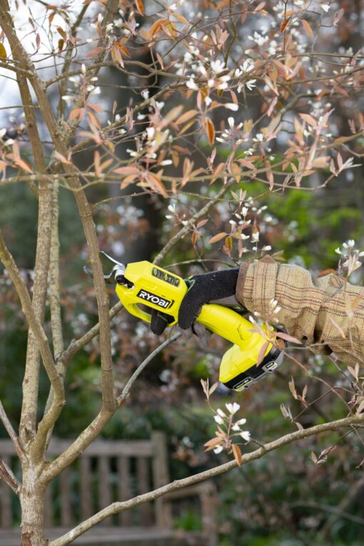 Ryobi RY18SCA-0 18V ONE+ Cordless Secateurs (Bare Tool), Black - Image 9