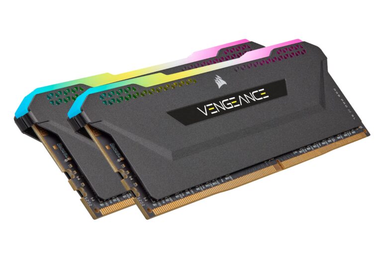 Corsair Vengeance RGB PRO SL 64GB (2x32GB) DDR4 3200MHz C16 Desktop Memory (10 Ultra-Bright RGB LEDs, Custom Performance PCB, Tight Response Times, Intel XMP 2.0) Black - Image 6