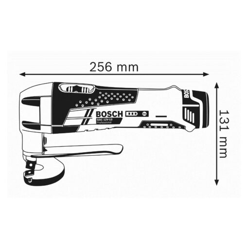 Bosch Professional GSC 12V-13 Cordless Metal Shear , Cuts through metal 4 times faster – with zero effort (Without Battery and Charger) - Carton - Image 5