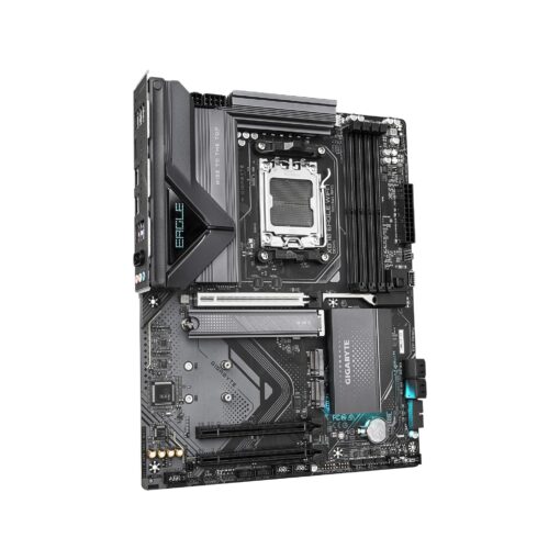 GIGABYTE X870 Eagle WIFI7 AMD AM5 LGA 1718 Motherboard, ATX, DDR5, 4X M.2, PCIe 5.0, USB4, WIFI7, 2.5GbE LAN, EZ-Latch, 5-Year Warranty - Image 4