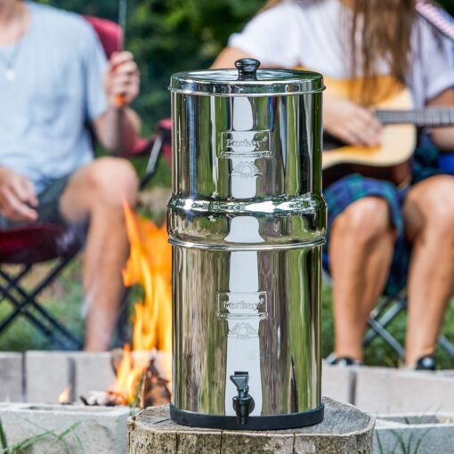 Travel Berkey Gravity-Fed Water Filter with 2 Black Berkey Elements–Enjoy Potable Water While Camping, RVing, Off-Grid, Emergencies, Every Day at Home - Image 5