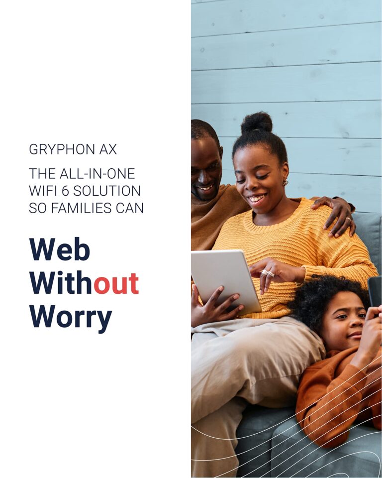 Gryphon AX – Ultra-Fast Mesh WiFi 6 Parental Control Router – Advanced Content Filters and Next-Gen Firewall - 4.3 Gbps Across 3,000 sq. ft. per Router for Multi-Device Households - Image 7