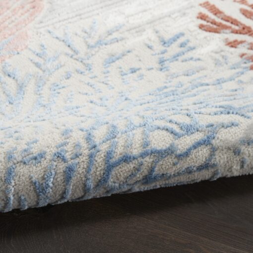 Nourison Pompeii Multicolor 7'10" x 9'10" Area Rug Easy Clean, Non Shedding, Bed Room, Living Room, Dining Room, Kitchen (8' x 10') - Image 4