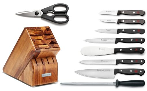 WÜSTHOF Gourmet 10-Piece Knife Block Set - Image 6