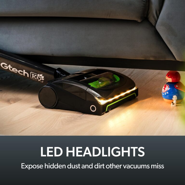 Gtech AirRAM 2 K9 Cordless Vacuum Cleaner with Scented Cartridges - Removes Tough Pet Hair - Perfect for Carpet and Hardwood Floors - Rechargeable 22v Li-ion Battery - Lightweight (7 lbs.) - Image 2