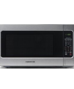 Farberware 1100W 2.2 cu ft Countertop Microwave Oven With Smart Sensor, LED Lighting, Child Lock - For Apartments and Dorms