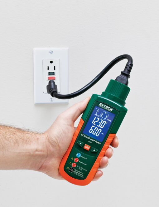 Extech CT70 AC Circuit Load Tester - Image 7