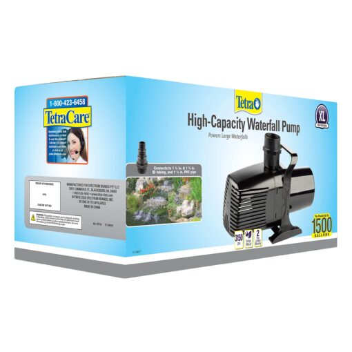 Tetra 14941 pond Waterfall Pump for Ponds, Debris 3150 Gph Handling Pump High Capacity,Ponds Up to 1500 Gallons - Image 6