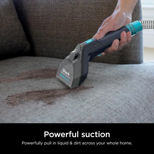 Shark Carpet Cleaner Machine, Portable Upholstery StainStriker, Spot, Stain, & Odor Eliminator, 2 Carpet Cleaner Solutions, 3 Tools, Perfect for Pet Hair, For Carpets & Area Rugs, Purple, PX225BRN - Image 8