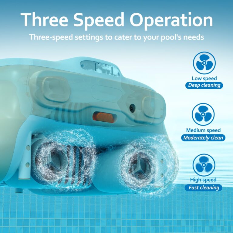 POOLPURE Pool Skimmer Robot with 10 Hours Runtime, Big Battery Instead of Solar Panel, Manual Remote Control Pool Surface Skimmer Robotic, Automatic Pool Skimmer (Skimmer Without Solar Panel) - Image 7